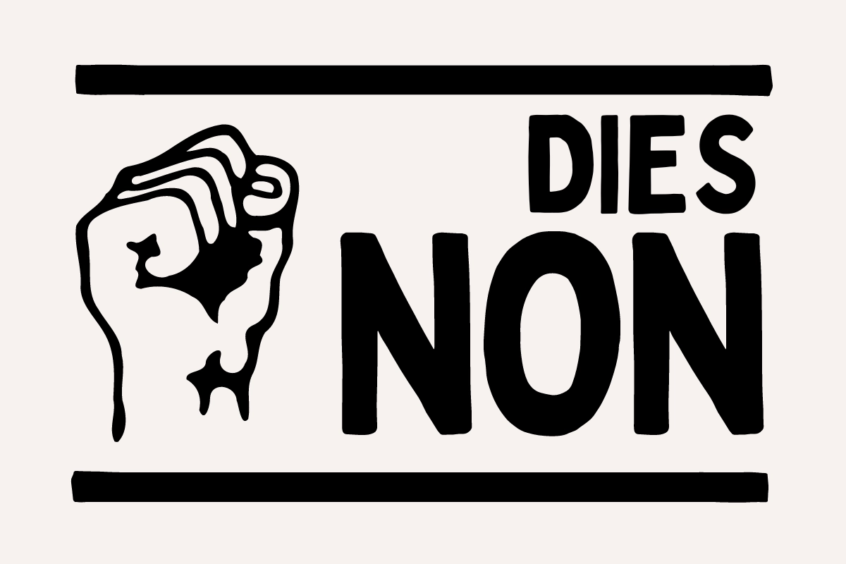A poster for Dies Non
