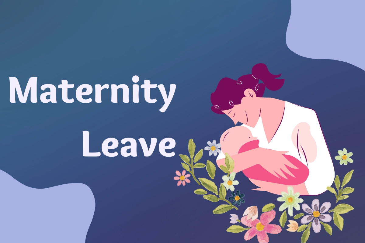 An illustration of a mother with her baby